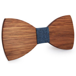 NP0046 BOBIJOO Jewelry Bow tie Classic Wooden Elegance in The choice