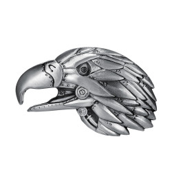 BC0006 BOBIJOO Jewelry Belt buckle Eagle Head of USA 3D