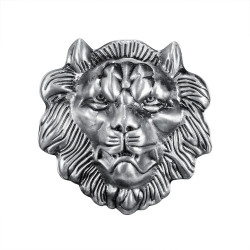 BC0021 BOBIJOO Jewelry Belt buckle Lion Head Fierce Power