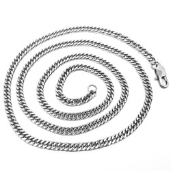 Chain Mesh Curb chain 60cm 4mm Stainless Steel  IM#18529