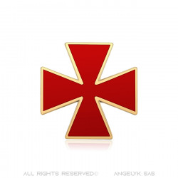 Pino Croce Rossa di Costantino Ordine dei cavalieri Templari  IM#19967