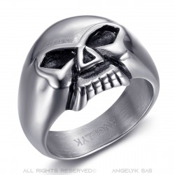 Biker Triker Men's Skull Ring Stainless Steel 316l   IM#22834