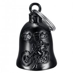 Mocy Bell Lady Biker Stainless Steel Black IM#22954