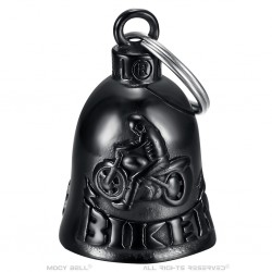 Mocy Bell Biker Stainless Steel Black IM#23007
