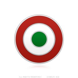 Pin Italien Italienische Kokarde Anstecknadel IM#24013
