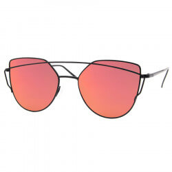 LU0014 BOBIJOO Jewelry Sunglasses-Metal Futuristic Style