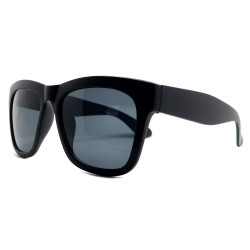 LU0001 BOBIJOO Jewelry Sunglasses Classic Style Black Gloss or Matte Black
